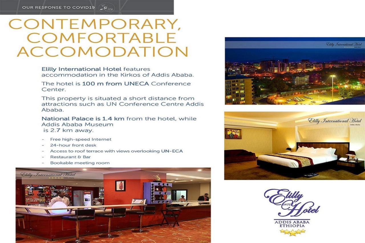 Elilly International Hotel Addis Ababa Exterior foto